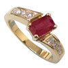 Multi Stone Ruby & Diamonds Ring - Case Study