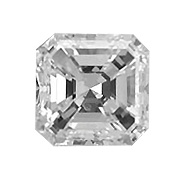 0.75 ct Asscher Cut Diamond : E / SI1