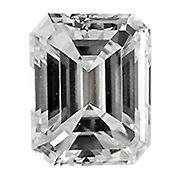 2.08 ct Emerald Cut Diamond : E / VS1