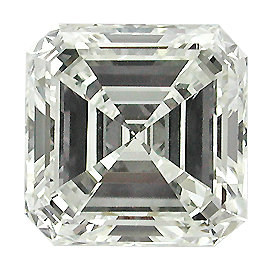 5.02 ct Asscher Cut Diamond : H / SI1
