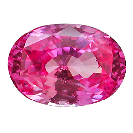 1.37 ct Oval Sapphire : Pinkish Pink