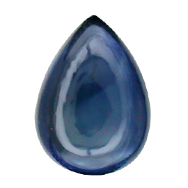 1.20 ct Cabochon Blue Sapphire : Fine Blue