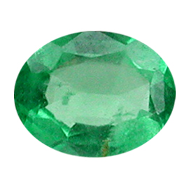 0.28 ct Oval Emerald : Fine Green