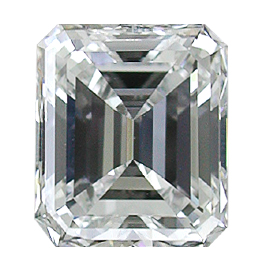 2.04 ct Emerald Cut Diamond : E / VVS2