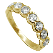 14K Yellow Gold 1.15cttw Diamond Ring