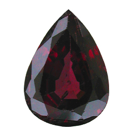 3.02 ct Pear Shape Tourmaline : Rich Darkish Pink