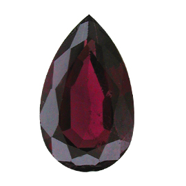 2.78 ct Pear Shape Tourmaline : Rich Darkish Pink