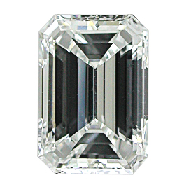 2.05 ct Emerald Cut Diamond : F / VS1