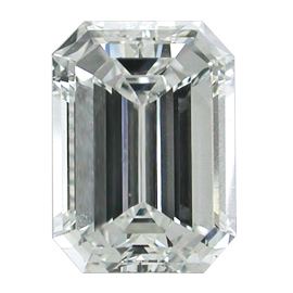 2.03 ct Emerald Cut Diamond : G / VS2