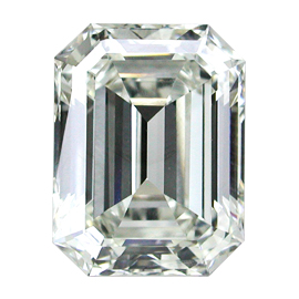 5.14 ct Emerald Cut Diamond : H / VS1