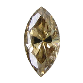 0.52 ct Marquise Diamond : Fancy Champagne / SI1