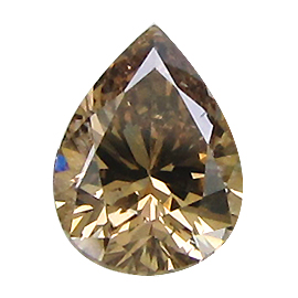0.75 ct Pear Shape Diamond : Fancy Cognac / SI2