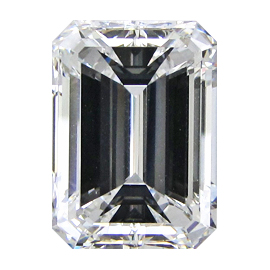 5.01 ct Emerald Cut Diamond : E / VVS2