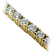 18K Yellow Gold 3.00cttw Diamond Bracelet