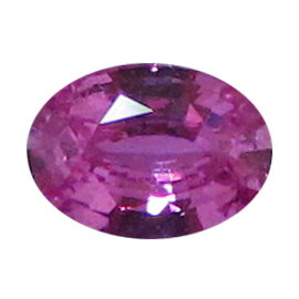 0.86 ct Oval Pink Sapphire : Royal Pink