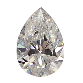 1.02 ct Pear Shape Diamond : E / SI1