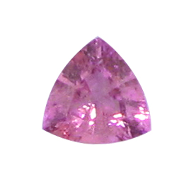 1.34 ct Trillion Pink Sapphire : Fine Pink