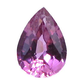 0.64 ct Pear Shape Pink Sapphire : Light Pink