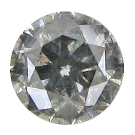 0.70 ct Round Diamond : Fancy Gray  / I2