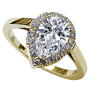 18K Yellow Gold 1.75cttw Diamond Ring