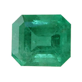 2.95 ct Emerald Cut Emerald : Grass Green
