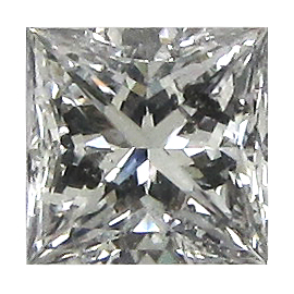 0.57 ct Princess Cut Diamond : D / SI2