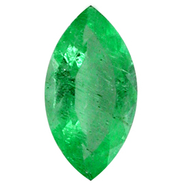 0.35 ct Marquise Emerald : Soft Green