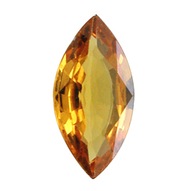 0.58 ct Marquise Sapphire : Golden Yellow