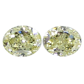0.58 ct Oval Diamond : Fancy Yellow / VS1
