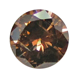 0.33 ct Round Diamond : Fancy Brown / SI3