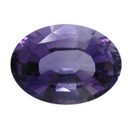 5.77 ct Oval Amethyst : Fine Purple