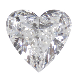 1.04 ct Heart Shape Diamond : G / SI2