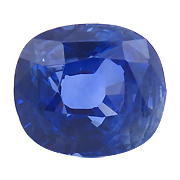 11.01 ct Blue Cushion Cut Blue Sapphire