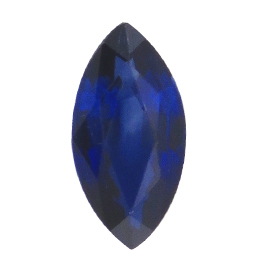 0.47 ct Marquise Blue Sapphire : Royal Blue