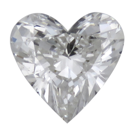 0.54 ct Heart Shape Diamond : H / SI1
