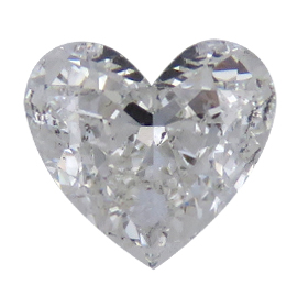 0.83 ct Heart Shape Diamond : F / SI1