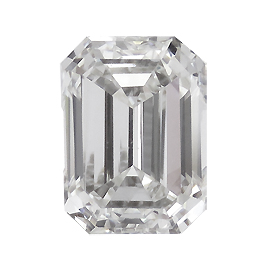0.81 ct Emerald Cut Diamond : H / VVS2