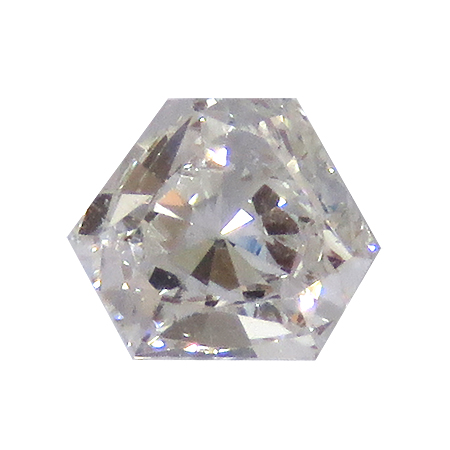 0.18 ct Hexagon Diamond : G / SI1