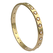 18K Yellow Gold 2.40cttw Diamond Bracelet