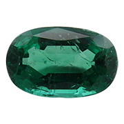 5.10 ct Intense Green Oval Emerald