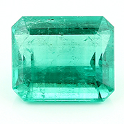 10.39 ct Fine Grass Green Emerald Cut Emerald