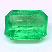 8.47 ct Fine Grass Green Emerald Cut Emerald