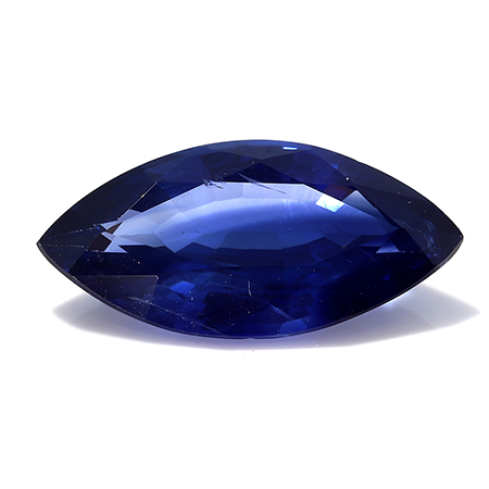 1.18 ct Marquise Blue Sapphire : Fine Blue