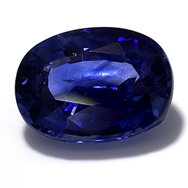 1.17 ct Oval Blue Sapphire : Royal Blue