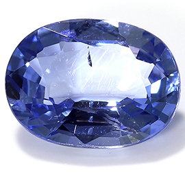 1.23 ct Oval Blue Sapphire : Fine Blue
