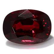 5.06 ct Rich Pigeon Blood Red Oval Ruby
