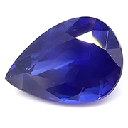 1.32 ct Blue Pear Shape Blue Sapphire