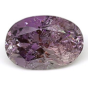 0.52 ct Purple Oval Pink Sapphire