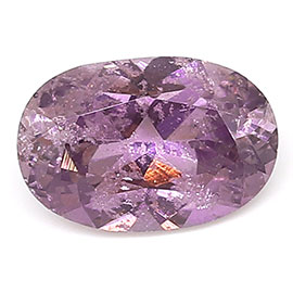 0.50 ct Oval Pink Sapphire : Purple
