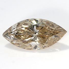 1.28 ct Marquise Diamond : Fancy Champagne / I1